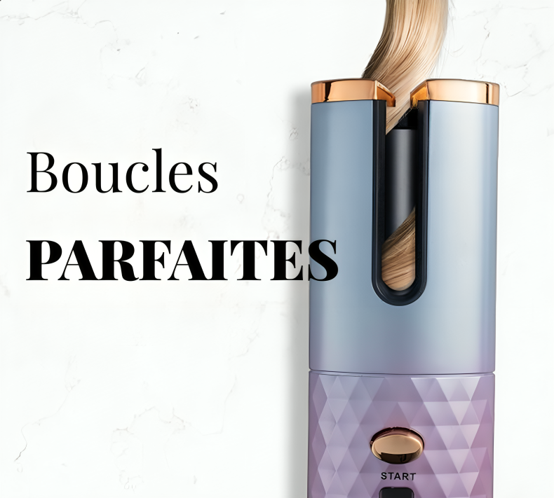 Fer à Friser Automatique Sans Fil A42F – Boucles Faciles, Élégance Instantanée