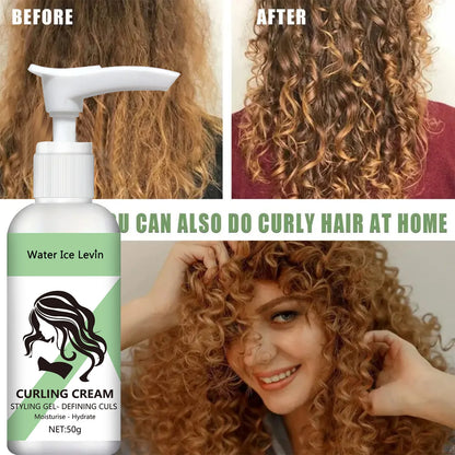 Crème Coiffante Cheveux Bouclés – Hydratation, Définition &amp; Brillance